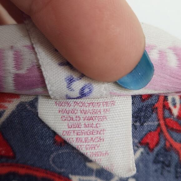 BOEMO Maxi Dress XL Floral Cottage Bohemian Prairie Peasant Farmhouse Retro - Picture 4 of 8